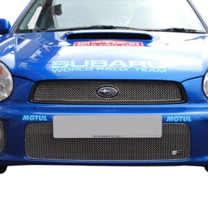 Zunsport Subaru Impreza Bug Eye - Top and Lower Grille Set Silver