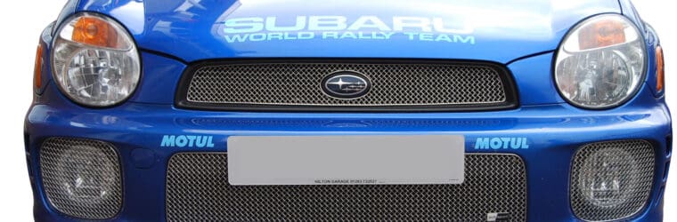 Zunsport Subaru Impreza Bug Eye – Top and Lower Grille Set Silver