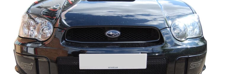 Zunsport Subaru Impreza Blob Eye – Front Grille Set (with Full Span Lower Grille) BLACK