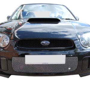 Zunsport Subaru Impreza Blob Eye - Front Grille Set (with Full Span Lower Grille) SILVER