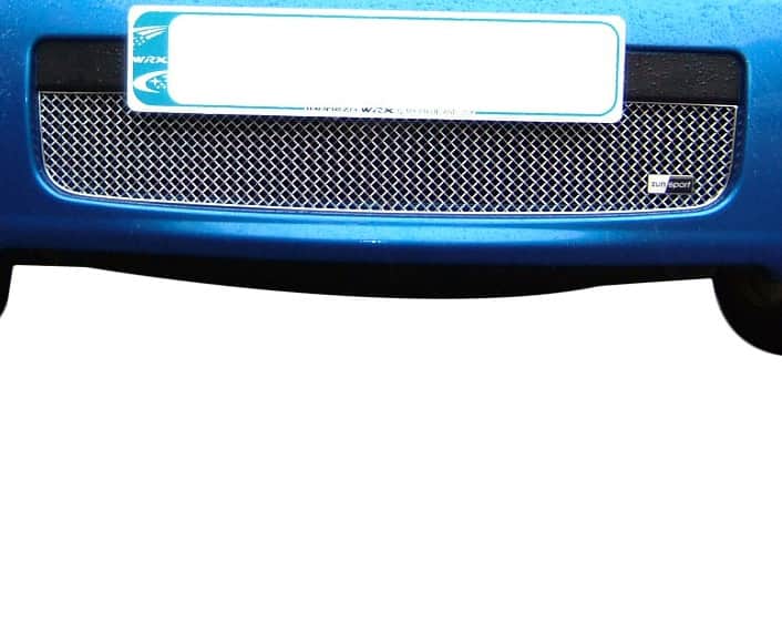 Zunsport Subaru Impreza Blob Eye half span Lower Grille stainless