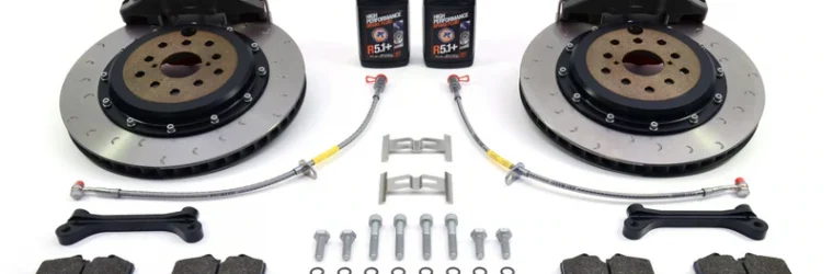 ALCON Subaru Impreza Rear 4 Pot Brake Kit Black 343mm 2001 – 2007 STI Only
