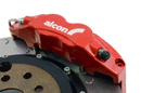 ALCON Subaru Impreza Rear 4 Pot Brake Kit Red 343mm 2001 - 2007 STI Only - Image 2