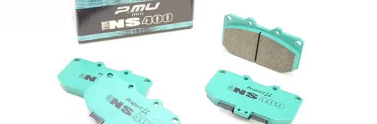 Project Mu Subau Impreza Front Brake Pad Set 4 Pot Caliper 1992-2007 NS400