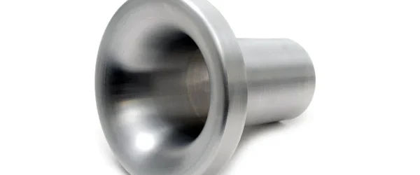 RCM 80mm Spun Aluminium Induction Trumpet