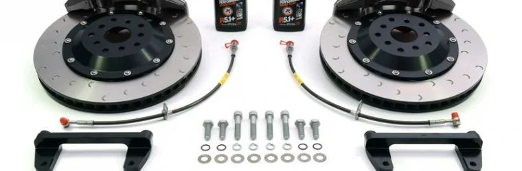 ALCON Subaru Impreza 6 Pot Front Brake Kit Black 343mm