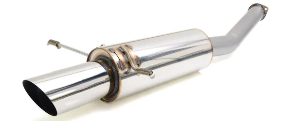 RCM 3″ rear exhaust silencer 4.5″ tailpipe
