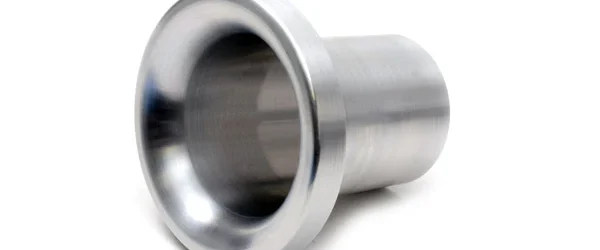 RCM 100mm Spun Aluminium Induction Trumpet
