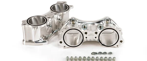 Process West Raw Silver Billet Tumbler Generator Valve (TGV) Delete Kit 2001-2007
