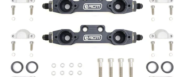 RCM Side Feed Parallel Billet Fuel Rail Pair V1 – V2