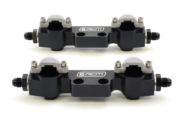 RCM Side Feed Parallel Billet Fuel Rail Pair V3 - V4 - Image 3