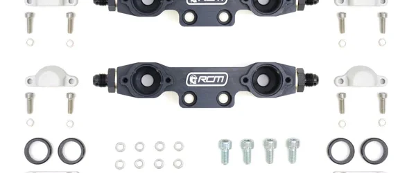 RCM Side Feed Parallel Billet Fuel Rail Pair V3 – V4