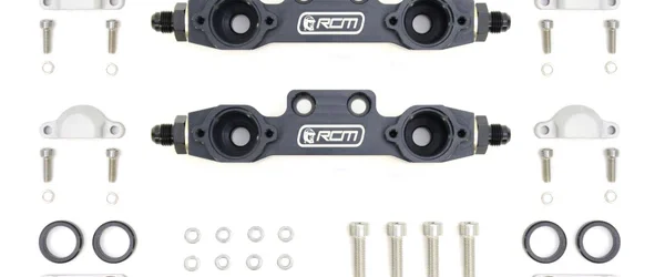 RCM Side Feed Parallel Billet Fuel Rail Pair V5 – V6