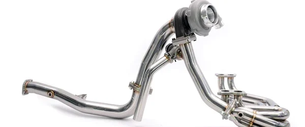 Rotated Turbo Up & Downpipe Kit for V-Band GENII Garrett Turbochargers