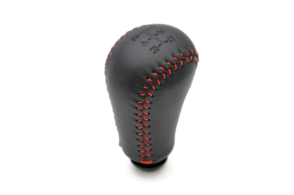 STI 5 Speed Leather Stitched Gear Knob