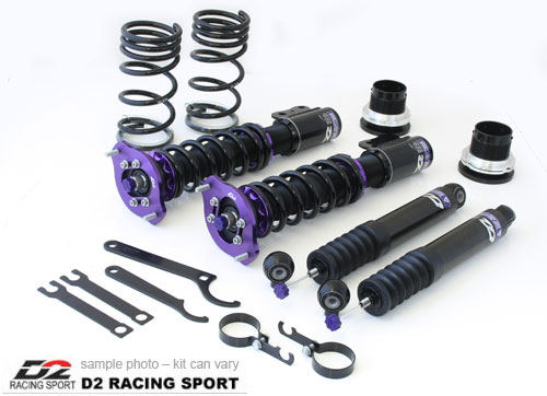 D2 Racing Sport Coilover Suspension Subaru Impreza GC8 WRX 92-00 5x100