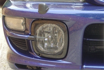 Subaru Impreza Classic Fog Light Covers For GC8 1999-2000