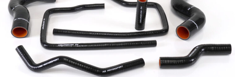 M2 Motorsport Subaru Impreza GC8 97 – 99 Black Silicone Hoses V3-V6