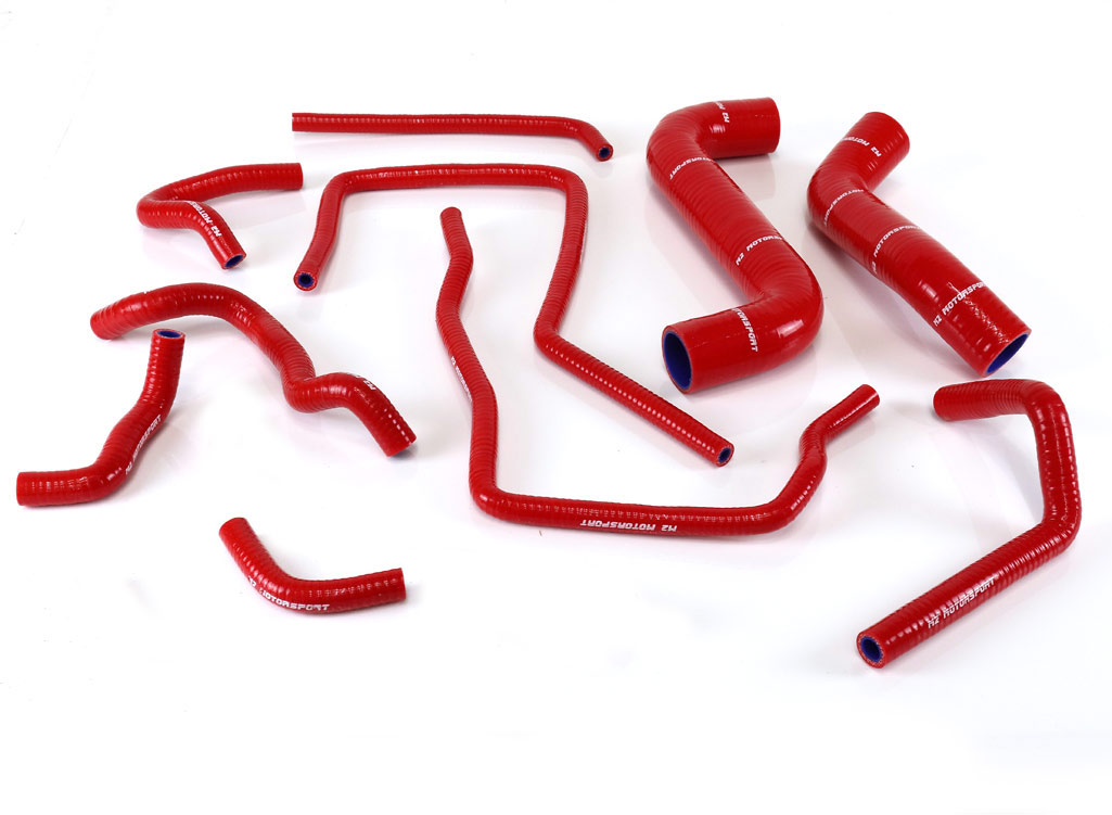M2 Motorsport Subaru Impreza GDA GDB New Age Red Silicone Hoses Set (01 - 06)