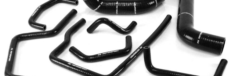 M2 Motorsport Subaru Impreza GDA GDB 01 – 07 Black  Silicone Hoses STi WRX