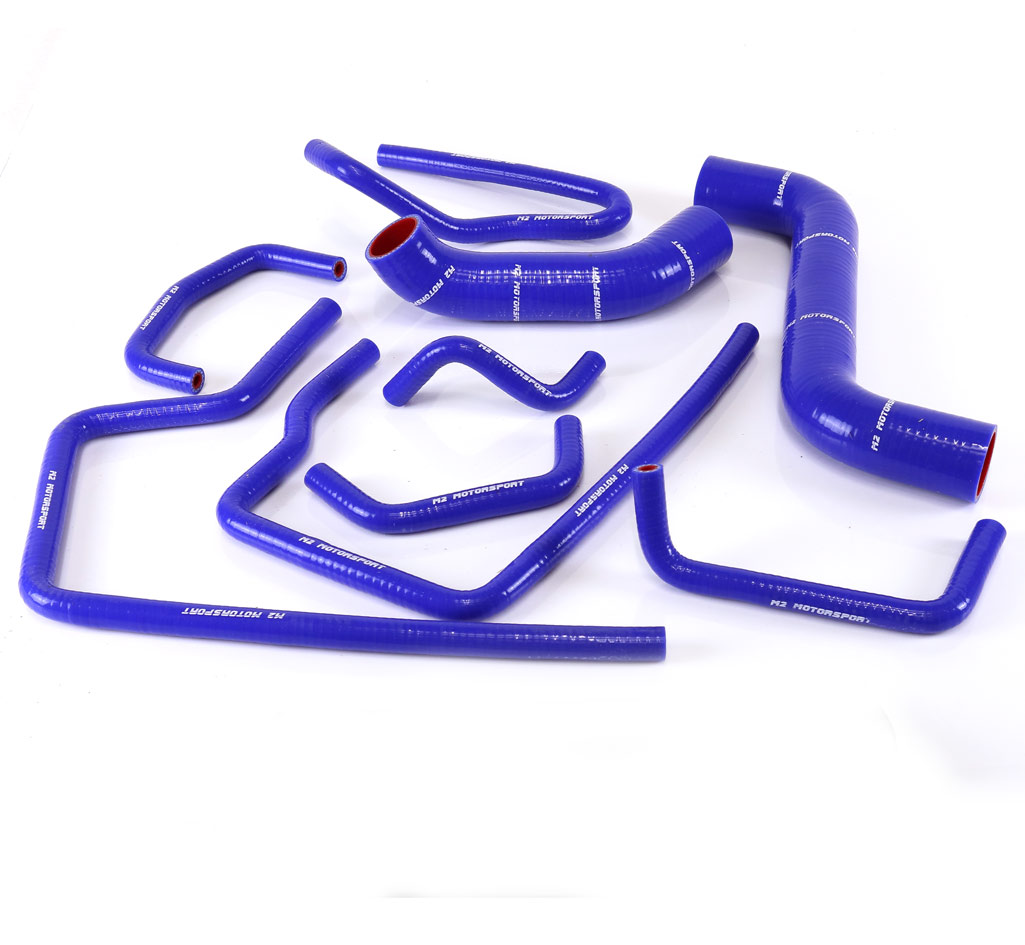 M2 Motorsport Subaru Impreza GDA GDB 01 - 07 Blue Silicone Hoses STi WRX