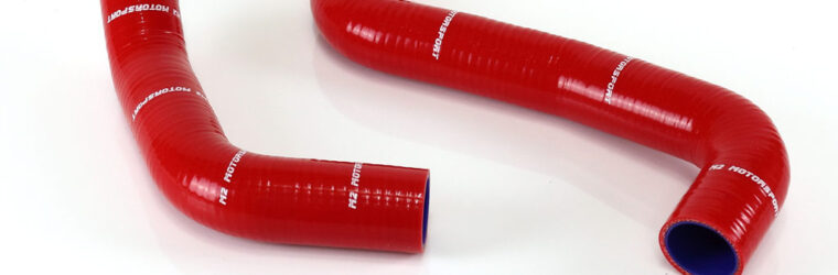 M2 Motorsport Subaru Impreza WRX 08 – 15 Red Silicone Radiator Hoses STI WRX