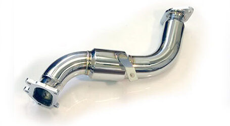 M2 Motorsport Impreza Front Upper 3″ Downpip With Sport Cat