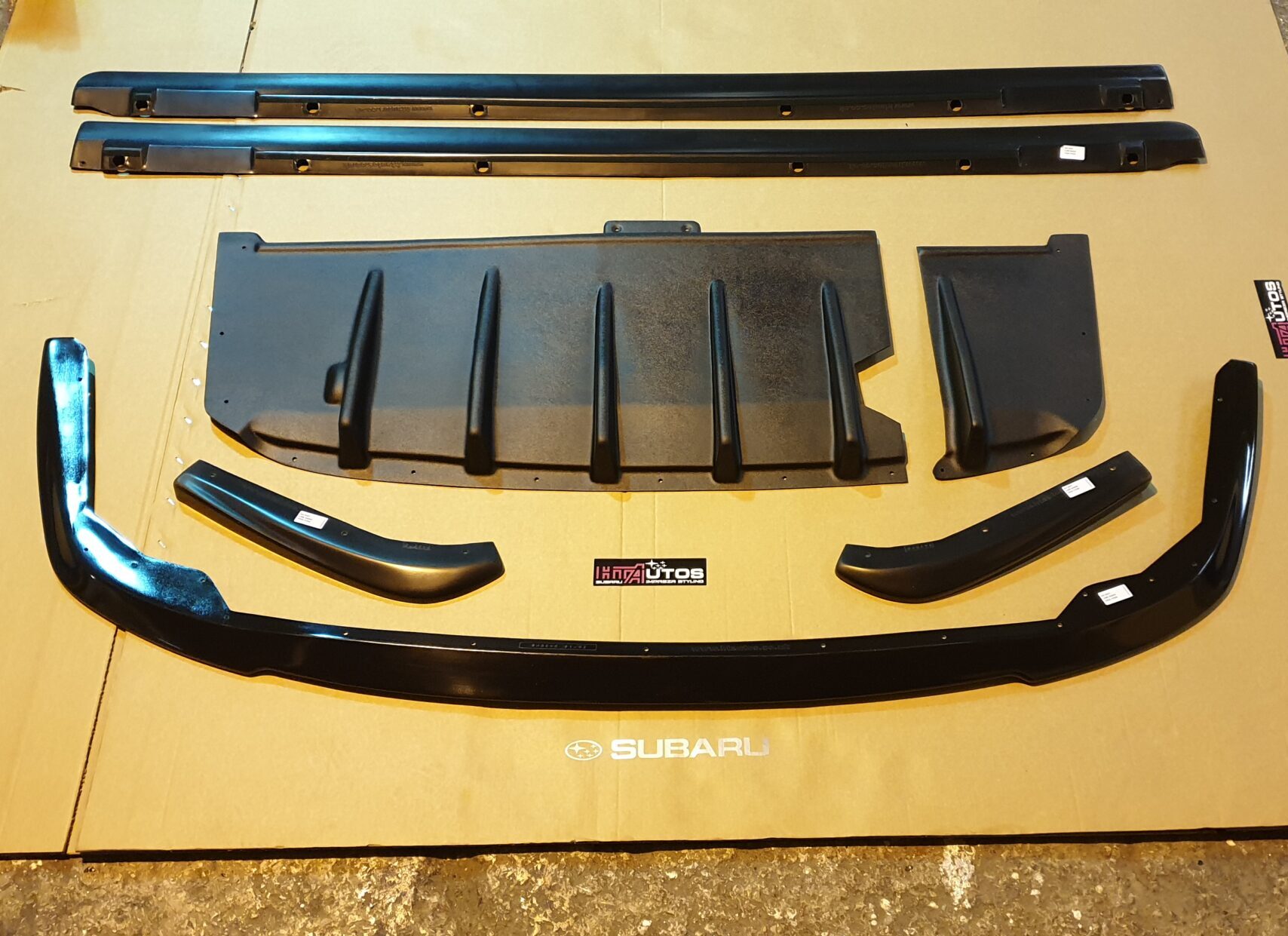 Subaru Impreza STI WRX 2001-2002 Bugeye Full Bodykit & Diffuser