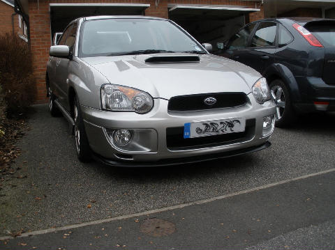 Subaru Impreza V-LTD STi Splitter 03-05 Blobeye - Image 2