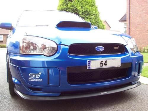 Subaru Impreza V-LTD STi Splitter 03-05 Blobeye