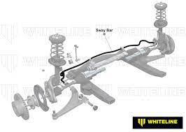 Whiteline Front Anti-Roll Bar 24mm X Heavy Duty Subaru Impreza WRX & STI GD GG 2001-2007 - Image 3