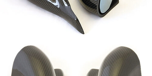 Subaru Impreza GDB GDF Carbon Fibre Mirrors
