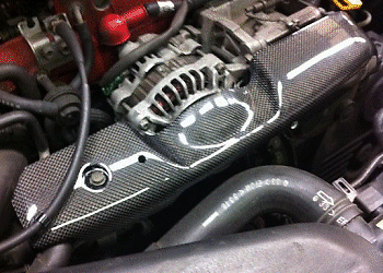 Subaru Impreza New Age Carbon Fibre Alternator Cover 2001-2007
