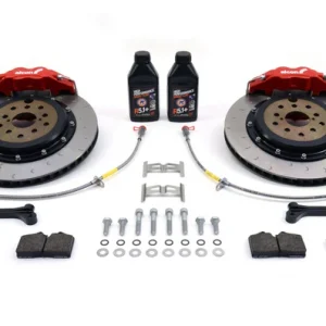 Subaru Impreza ALCON Rear 4 Pot Brake Kit Red 343mm