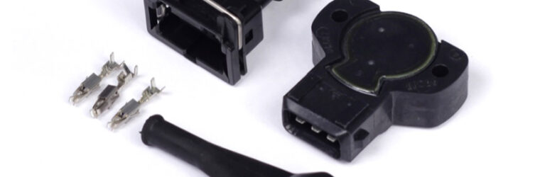 Throttle Position Sensor – Black CCW Rotation 8mm D-Shaft