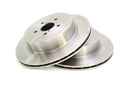 Subaru Impreza Budget Brembo Rear Brake Discs 2001 - 2005 STi - Image 2