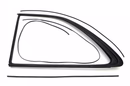 RCM 2 Door Subaru Impreza Rear Quarter Window Seal Kit