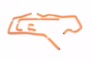 RCM / SAMCO RB320 Orange Silicone Hose Collection ( ORANGE AIR BOX HOSE)