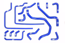 Samco P1 Blue Silicone Hose- Blue Coolant Hose Kit