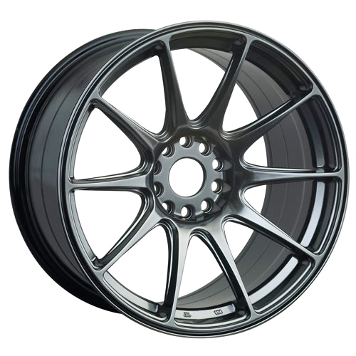 XXR 527 18 X 8.75 - ET35 - 5 X 114.3 + 100 PCD - Black Chrome