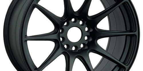 XXR 527 18 X 8.75 – ET20 – 5 X 114.3 + 100 PCD – Flat Matt Black