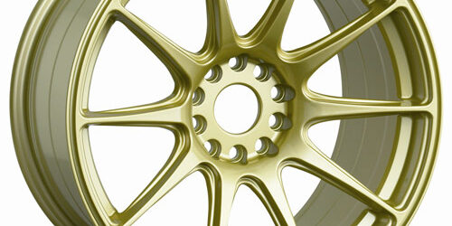 XXR 527 18 X 8.75 – ET20 – 5 X 114.3 + 100 PCD – Gold