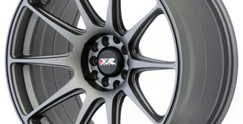 XXR 527 18 X 9.75 – ET20 – 5 X 114.3 + 100 PCD – Flat Matt Grey