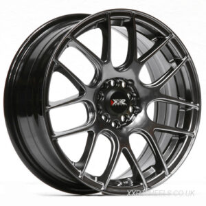 XXR 530 17 x 7 INCH - ET35 - 5 x 100+114.3 PCD - Chrome Black