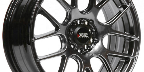 XXR 530 17 x 7 INCH – ET35 – 5 x 100+114.3 PCD – Chrome Black