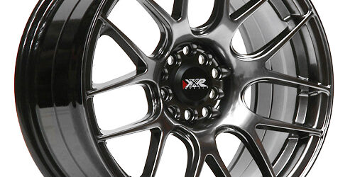 XXR 530 17×8.25 INCH – ET25 – 5×100+114.3 PCD – Chrome Black