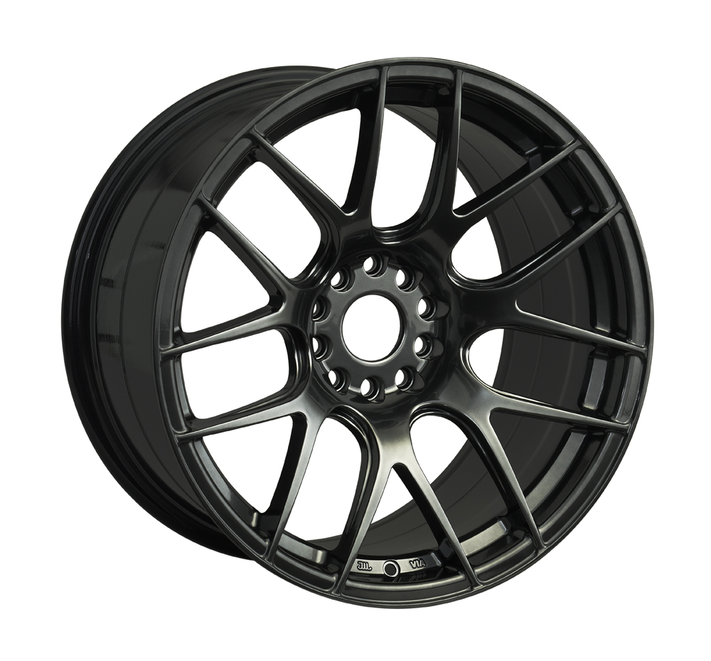 XXR 530 - 18 x 8.75 - ET33 - 5 x 100 + 112 PCD - Dark Chrome Black