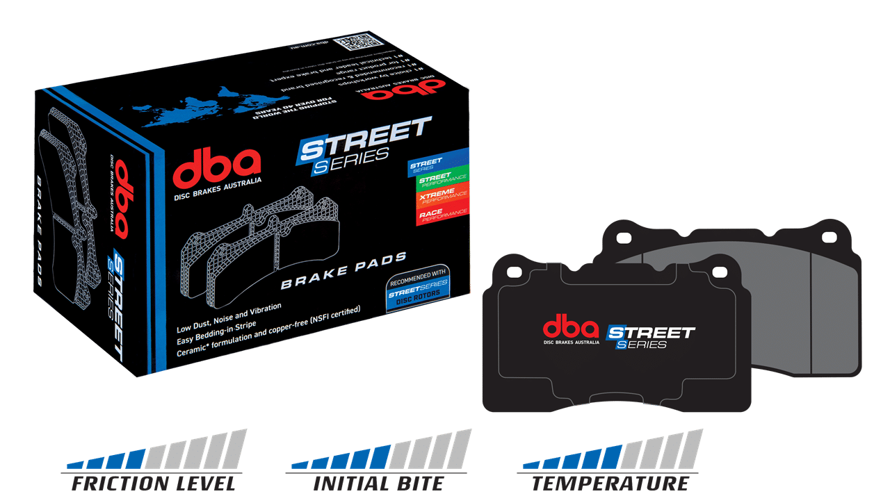 DBA Brake Pads Street Series Ceramic Subaru Impreza 2018