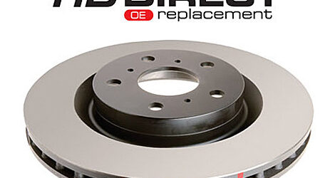 DBA Front Brake Disc 4000 Series-Plain, Subaru Impreza 1994-2017