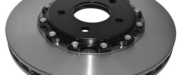 DBA 5000 Series Front Brake Disc Plain Surface Black Hat Subaru Impreza 1998-2012